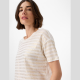 Camiseta Candices BRAX Lino Rayas BEIGE