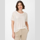 Camiseta Candices BRAX Lino Rayas BEIGE
