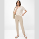 Camiseta Candices BRAX Lino Rayas BEIGE