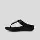 Sandalia Fino FITFLOP Pedrería NEGRO