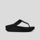 Sandalia Fino FITFLOP Pedrería NEGRO