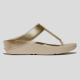 Sandalia Fino FITFLOP Glitter PLATINO