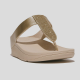 Sandalia Fino FITFLOP Glitter PLATINO
