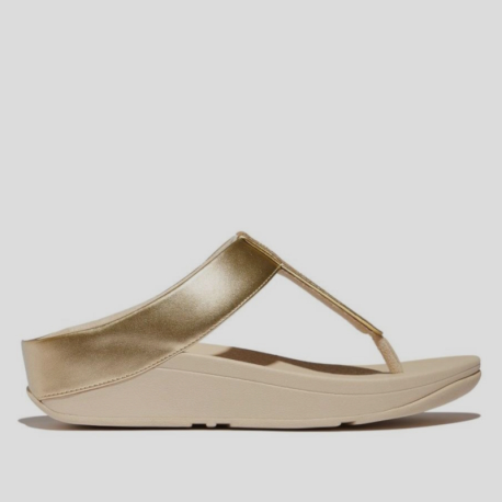 Sandalia Fino FITFLOP Glitter PLATINO