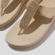 Sandalia Fino FITFLOP Glitter PLATINO