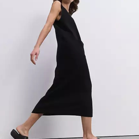 Sandalia Lulu FITFLOP Hebilla Piel NEGRO