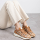 Deportiva CARMELA Trenzada CAMEL