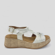 Sandalia PAULA URBAN Picasso PLATA