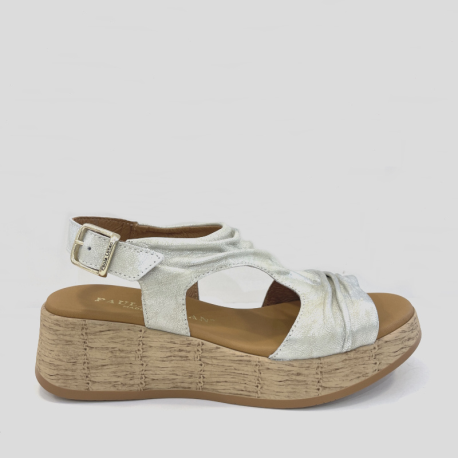 Sandalia PAULA URBAN Picasso PLATA