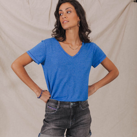 Camiseta FREEMAN T.PORTER Tarissa AZULÓN