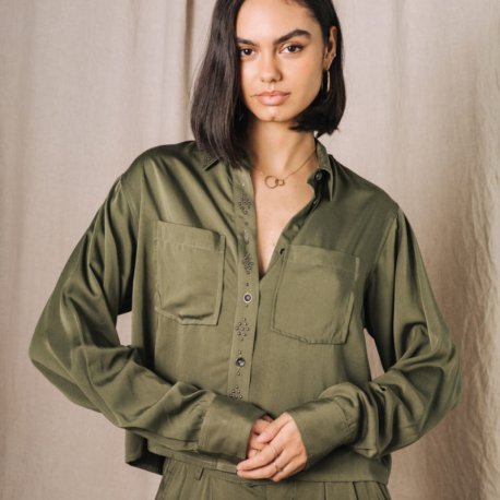 Blusa FREEMAN T.PORTER Caretina VERDE