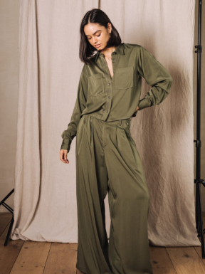 Pantalón FREEMAN T.PORTER Paolina VERDE