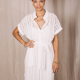 Vestido CaladoFREEMAN T.PORTERRaffiaBLAN