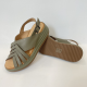 Sandalia Cruzada BUENO Espiga KHAKI