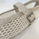 Bailarina Rejilla BUENO Piel Combi BEIGE