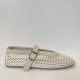 Bailarina Rejilla BUENO Piel Combi BEIGE