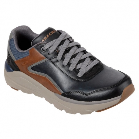 skechers relaxed fit negro